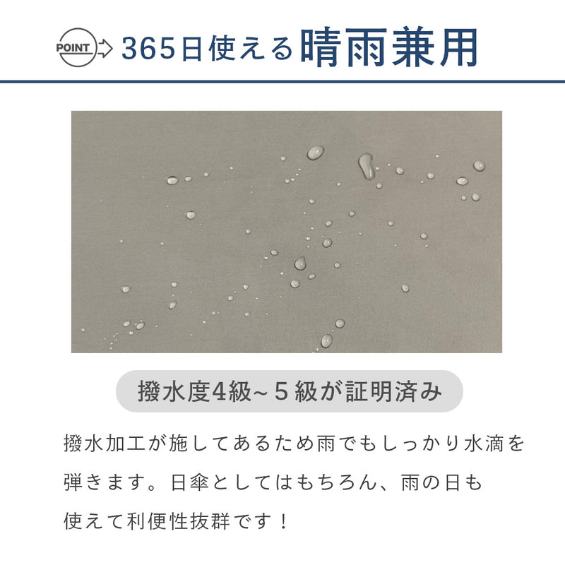 monaka / 5段 コンパクト日傘 晴雨兼用 遮光率100％ UVカット100％ UPF50+ UVカット 折りたたみ傘 日傘 メンズ レディース 軽量 男女兼用 コンパクトサイズ 55