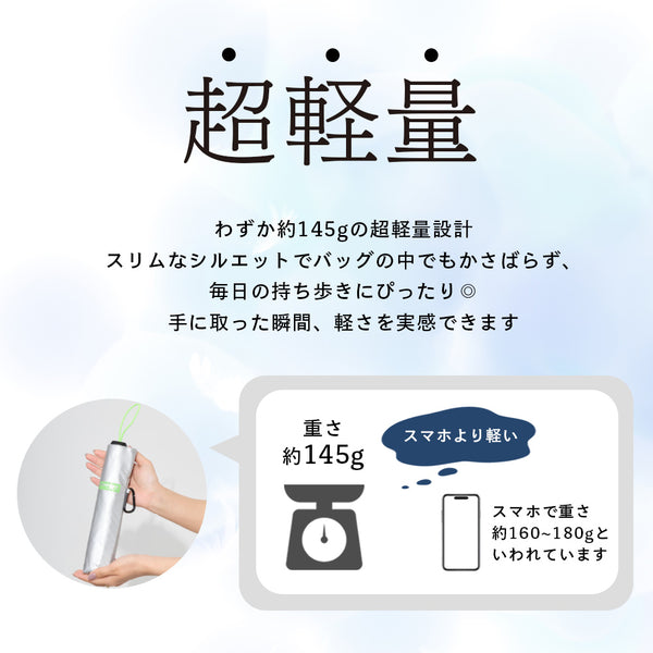 monaka / 晴雨兼用 コンパクト 100％遮光 UVカット100％ UPF50+ 折りたたみ傘 日傘 完全遮光 UVカット メンズ レディース 軽量 コンパクト 男女兼用  コンパクトサイズ  55