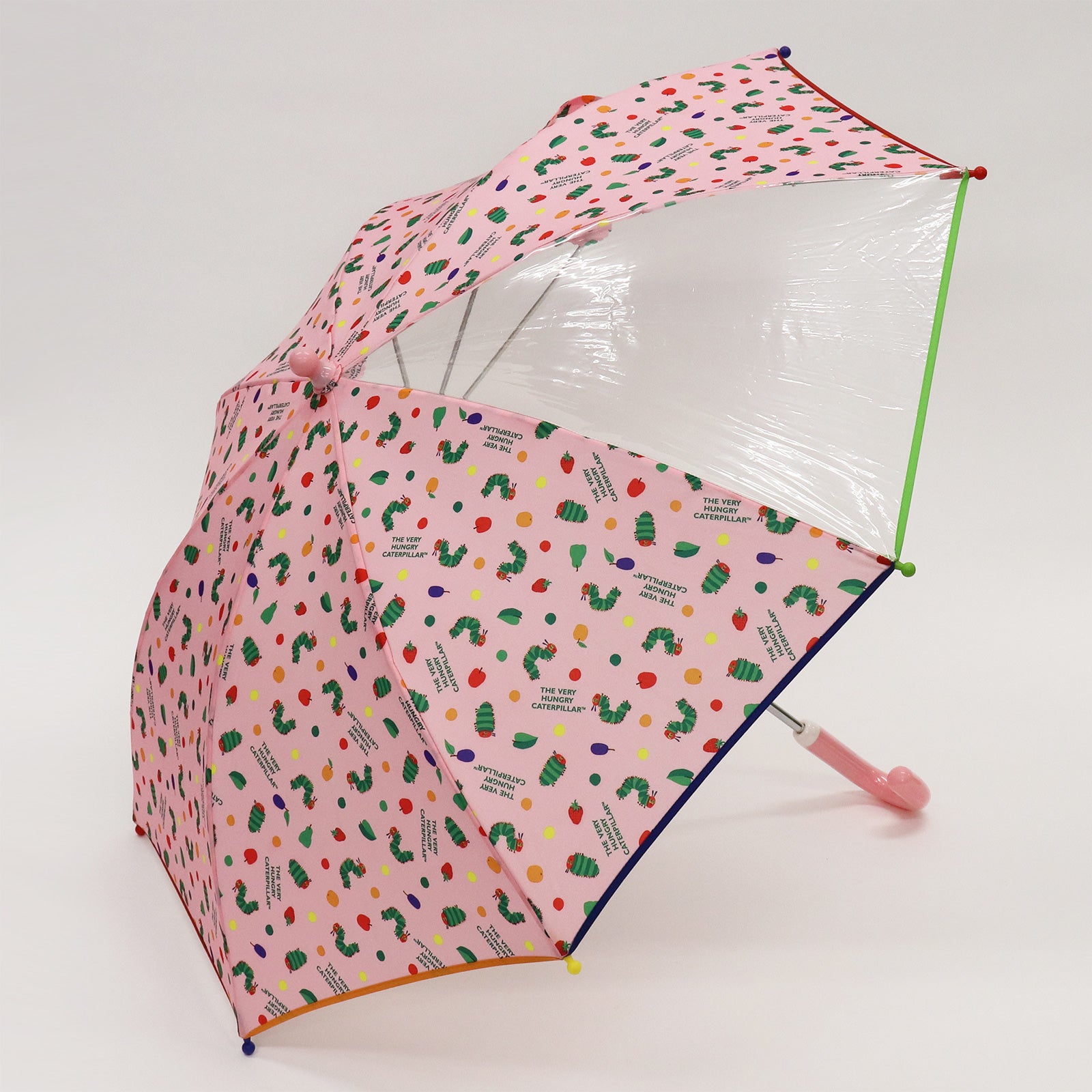 50%OFFセール】はらぺこあおむし / 子供用傘 45cm 雨傘 長傘 50%OFFセール】はらぺこあおむし / 子供用傘 45cm 雨傘 長傘