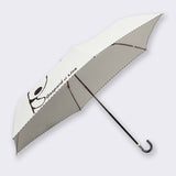 リサとガスパール / 折りたたみ傘 1級遮光 UVカット レディース傘 晴雨兼用 ミニ コンパクト