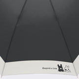 リサとガスパール / 日傘 1級遮光 晴雨兼用 UVカット 長傘 ロゴ刺繍