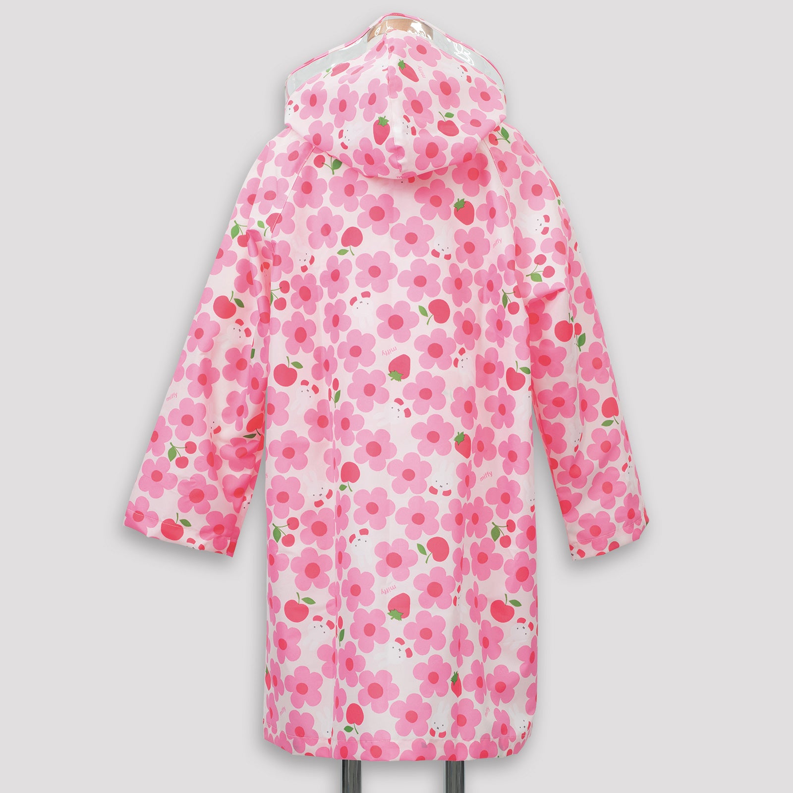 ☆未使用☆フラワーミッフィー☆レインコート☆ 6月21日はミッフィーのお誕生日！プレゼントがもらえる