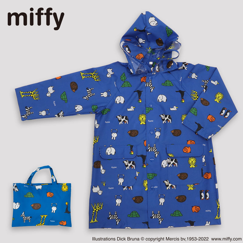 【50% OFF】miffy ミッフィー / レインコート 子供用 110cm 120cm 動物柄