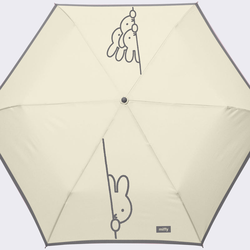 miffy ミッフィー / 折りたたみ傘 レディース傘 雨傘 ミニ コンパクト 耐風 かくれんぼミッフィー