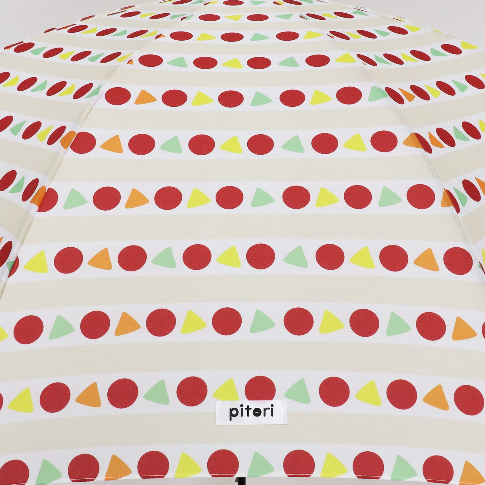 pitori「FRUITS SAND」/ レディース傘 雨傘 長傘 耐風 グラス