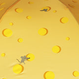 pitori「チーズとネズミ」/ レディース傘 雨傘 長傘 グラスファイバー