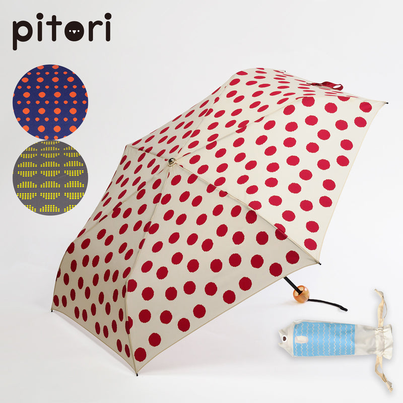 pitori「GYORAN」/ 折りたたみ傘 レディース傘 雨傘 ミニ コンパクト